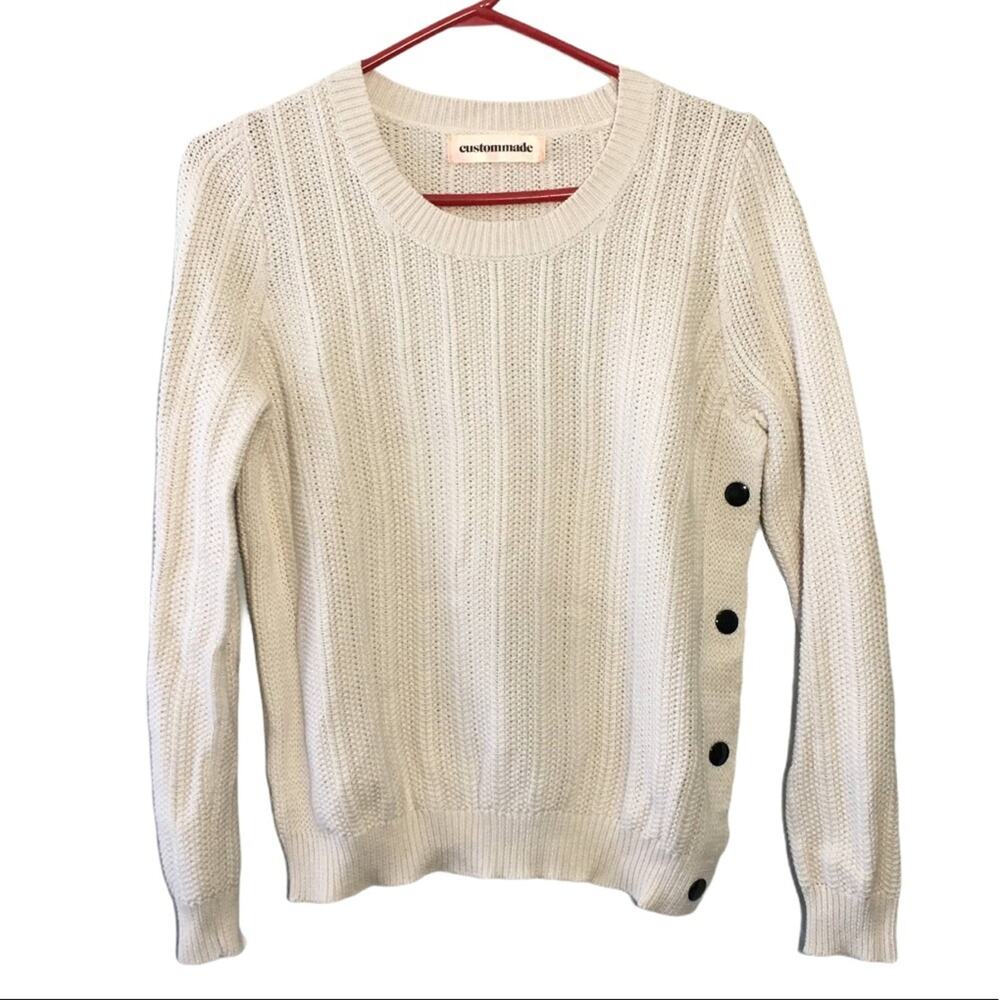 Custommade Giulia Cream Knit Sweater XS